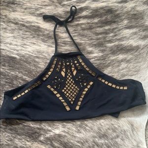 Halter bikini top
